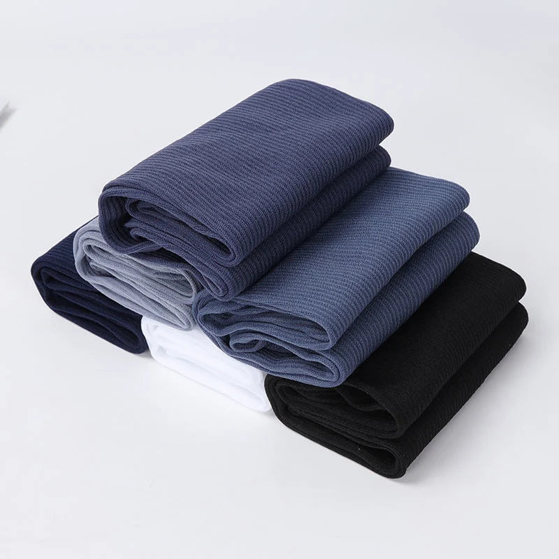Men’s Breathable Bamboo Fiber Crew Socks 10 Pairs