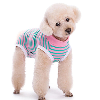 Cotton Dog Recovery Suit Anti-Licking Jumpsuit