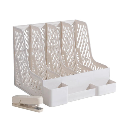 Desktop File Organizer with 4 Columns