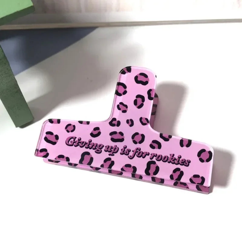 Retro Acrylic Binder Clip for Documents, Photos & Memos