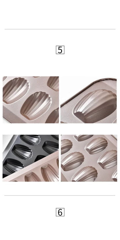 Stainless Steel Madeleine Baking Tray