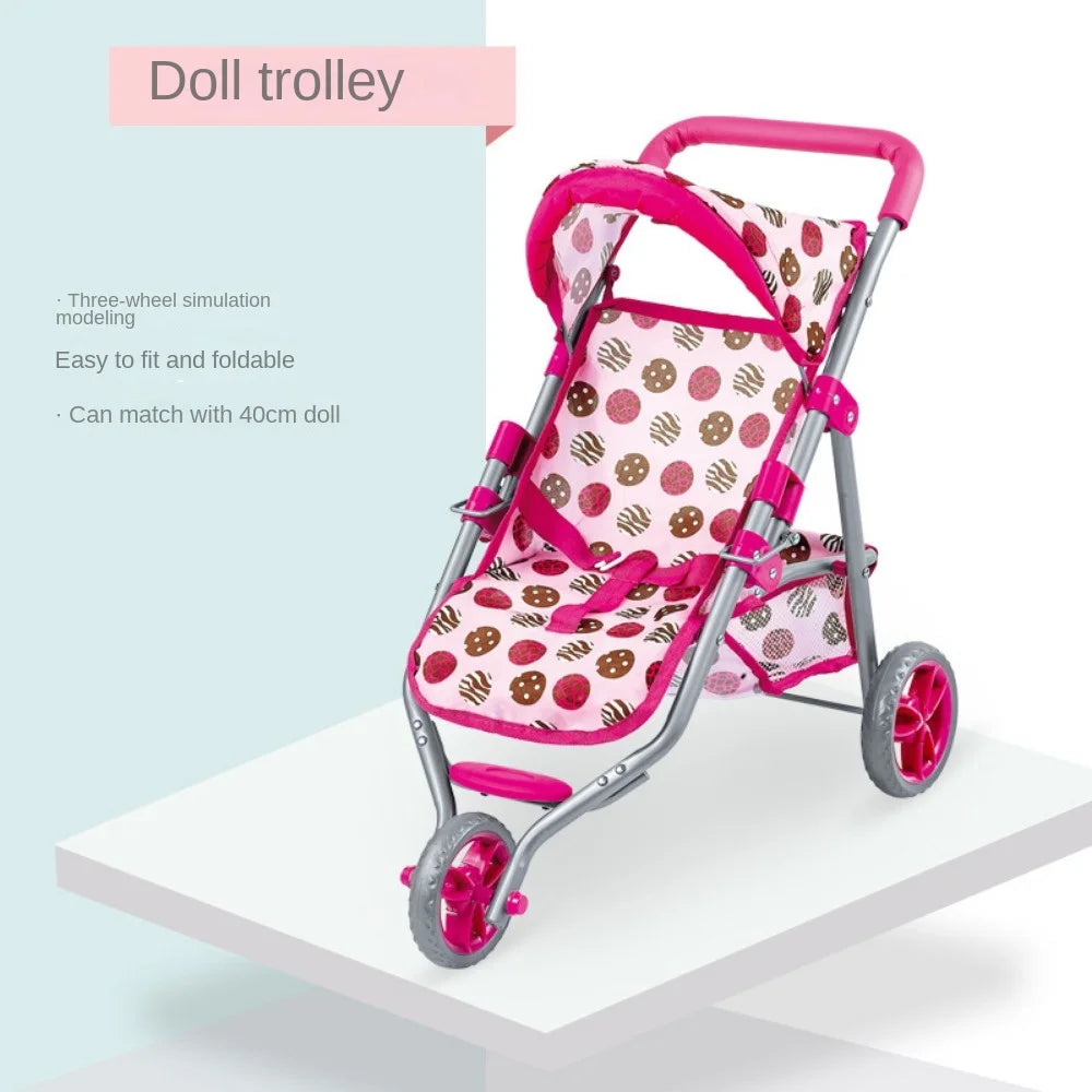 Baby Stroller Dolls Pretend Play