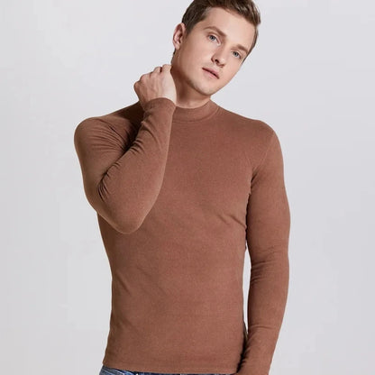 Men’s High Neck Thermal Underwear Top