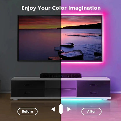 RGB LED Strip Lights with Remote Control