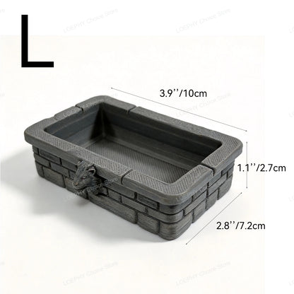 Castle Style Reptile Water Bowl