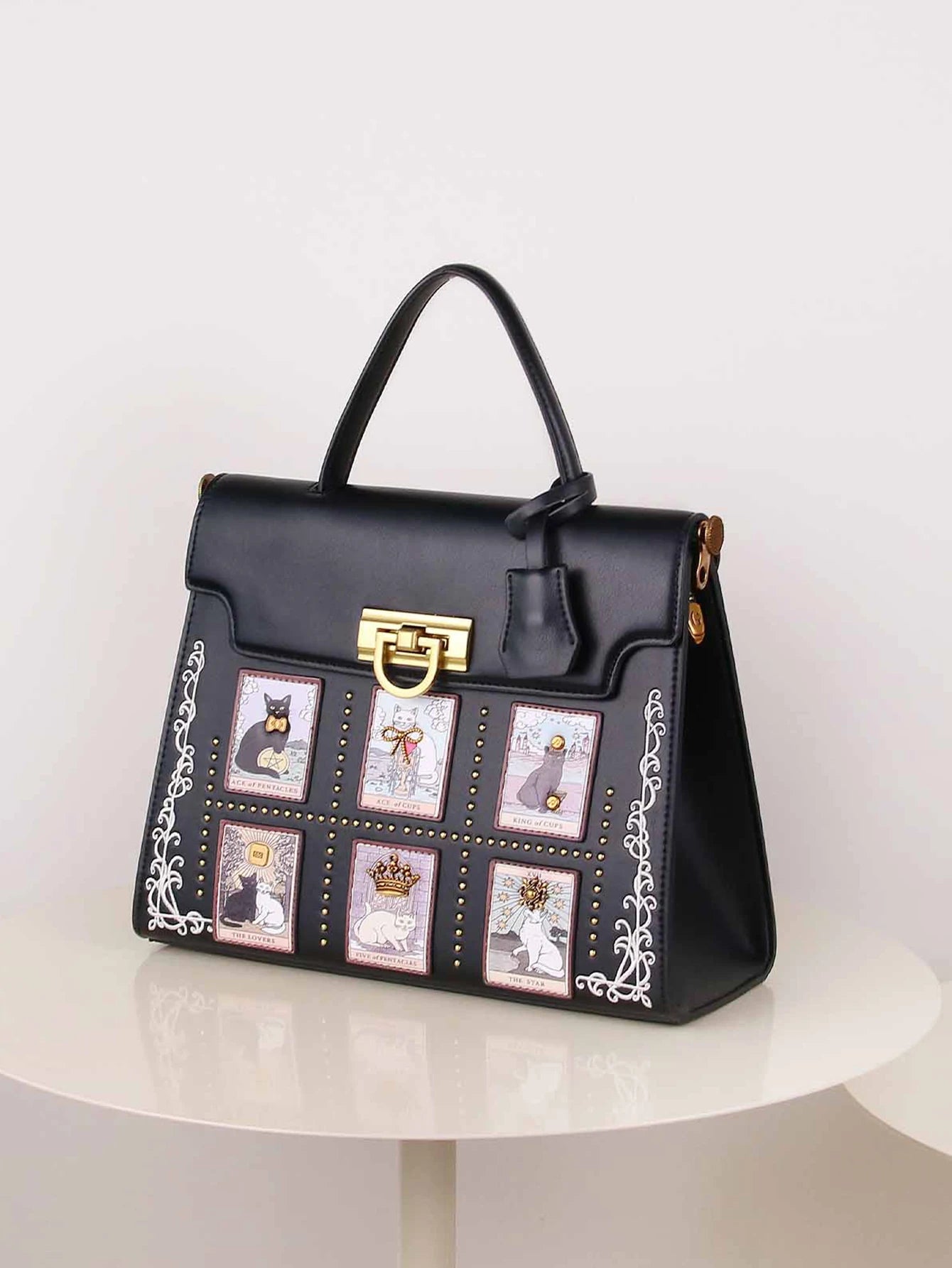 Embroidered Dream House Women’s Handbag