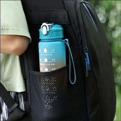 Sports Water Bottle with Time Marker