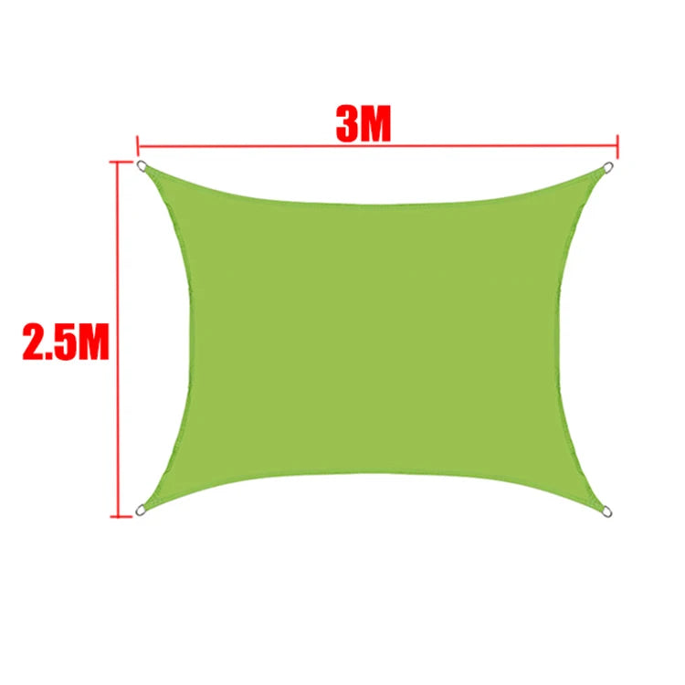 420D Waterproof Shade Sail Canopy