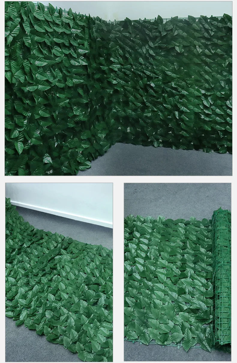 Artificial Ivy Privacy Fence Panel