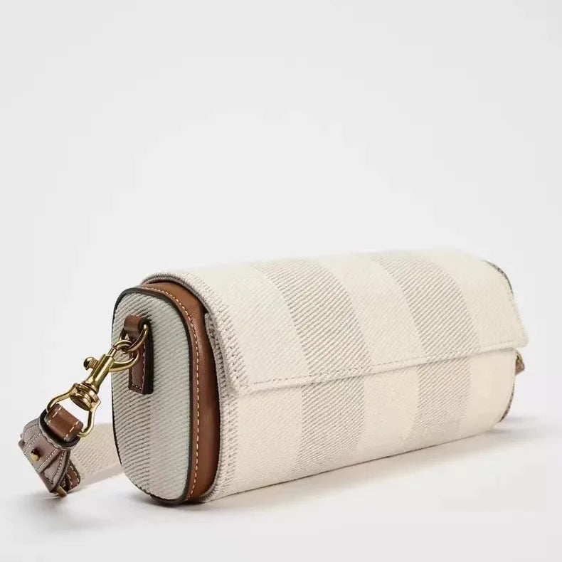 Women’s Vanilla Yellow Barrel Shoulder Bag