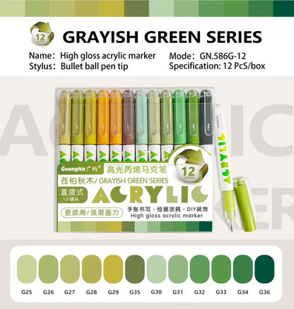 High Gloss Acrylic Paint Markers