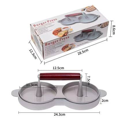 Non-Stick Hamburger Press Patty Maker with Wax