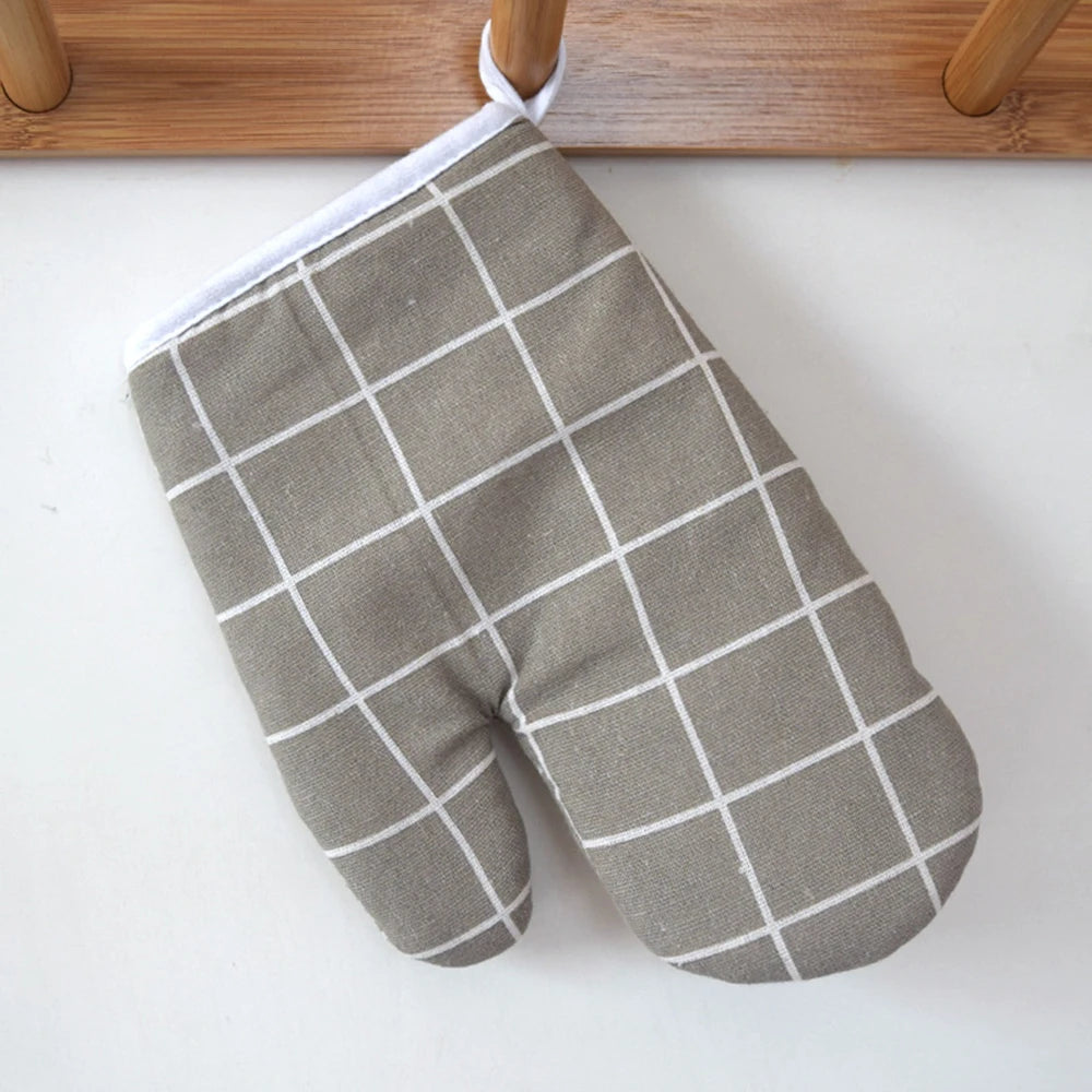 Insulated Kitchen Oven Mitts for Baking, Grilling & Cooking