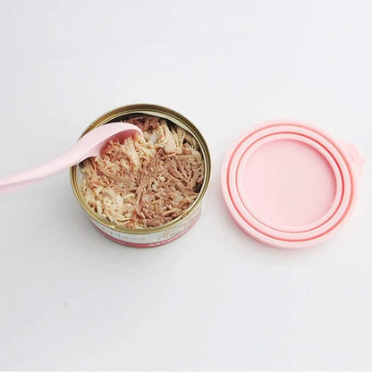 Food-Grade Silicone Pet Food Can Lids