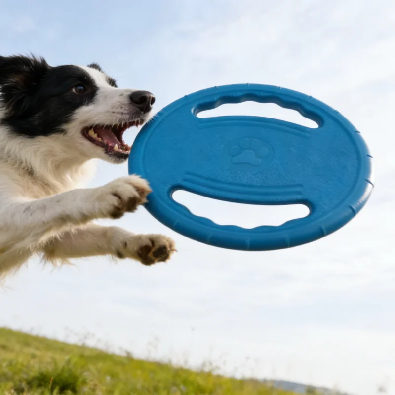 EVA Dog Flying Disc Fetch Toy