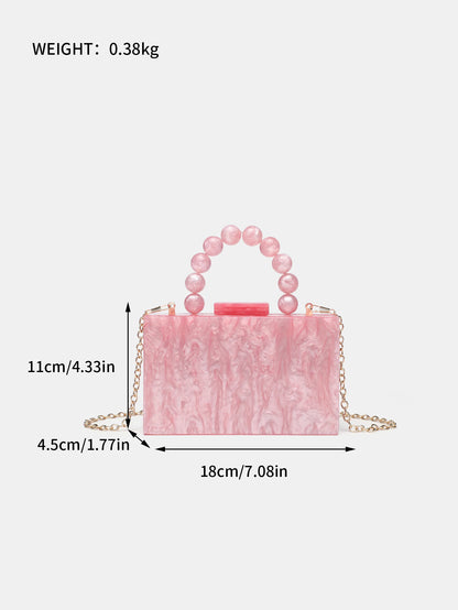Pearl Weave Evening Handbag