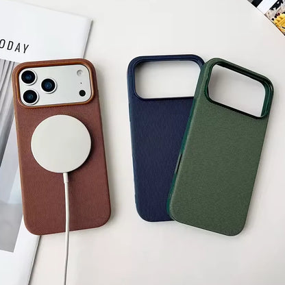 Microfiber Magnetic Protective Case for iPhone