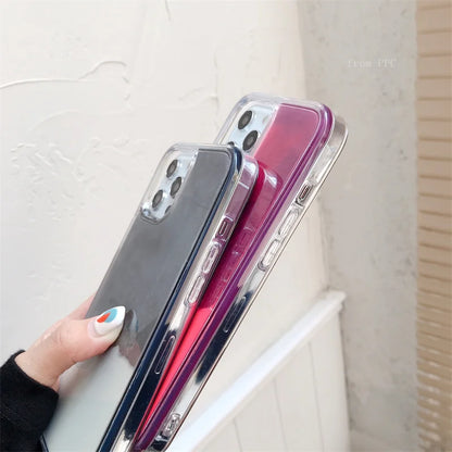 Moving Sand Luminous Phone Case For iPhone