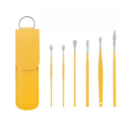 Stainless Steel Ear Wax Cleaner Set