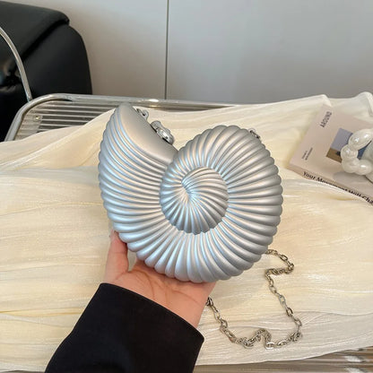 Seashell Acrylic Evening Bag