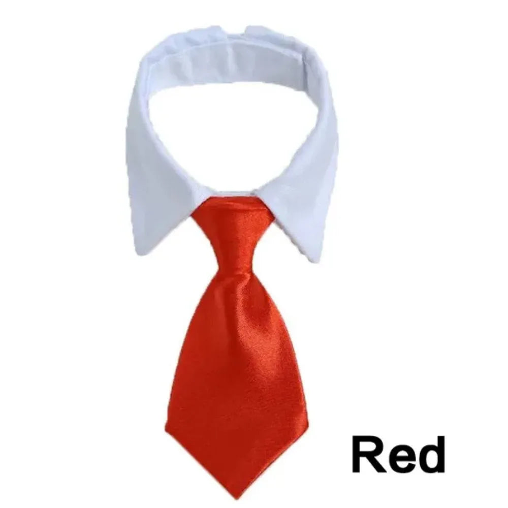 Adjustable Pet Necktie Collar