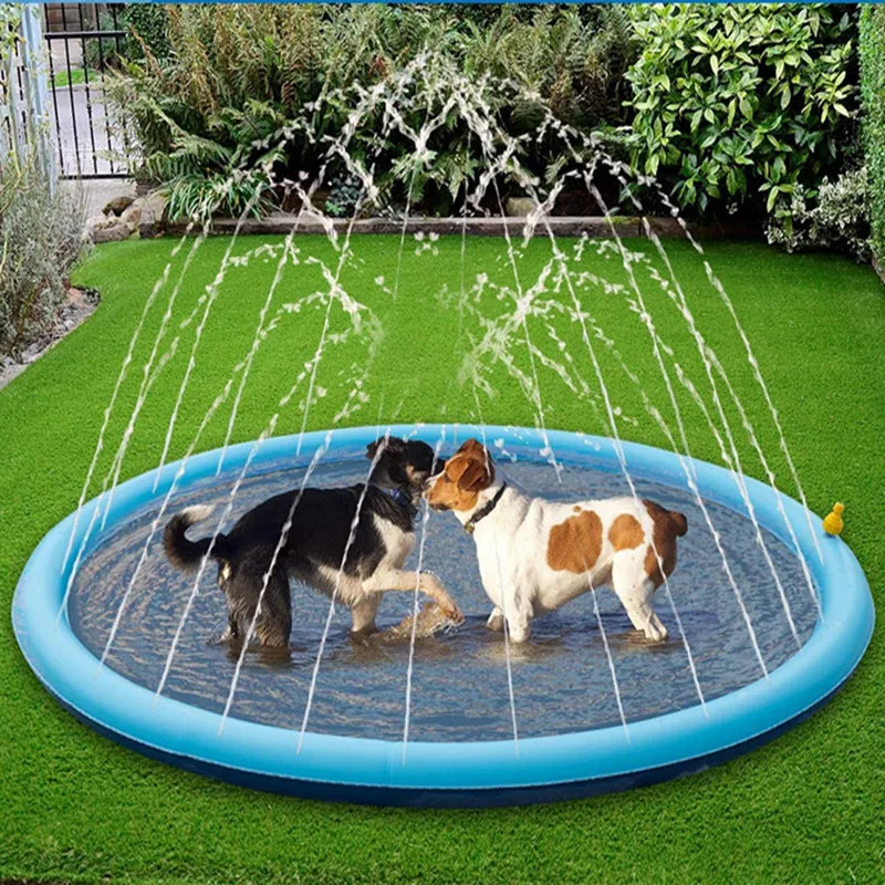 Interactive Dog Water Spray Splash Mat