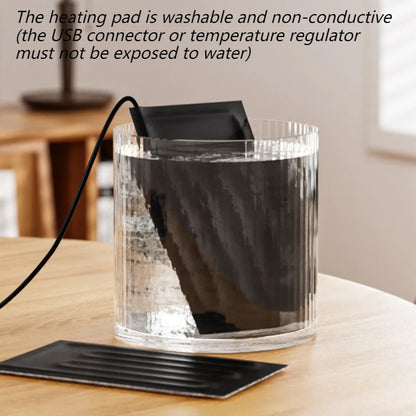 USB Reptile Heating Pad with Temperature Control Timer