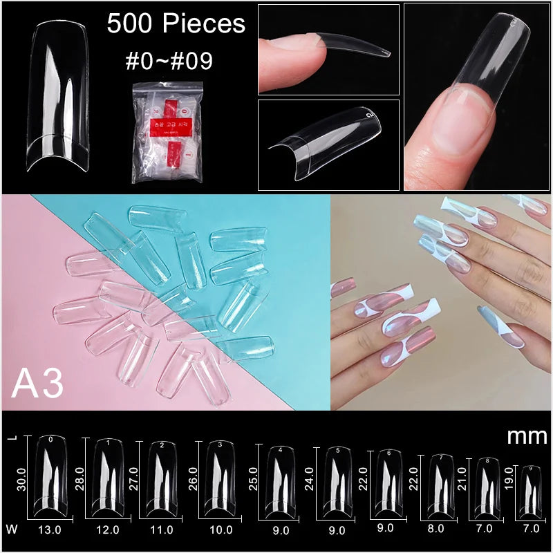 Full Cover False Nail Tips