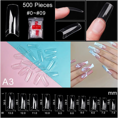 Full Cover False Nail Tips