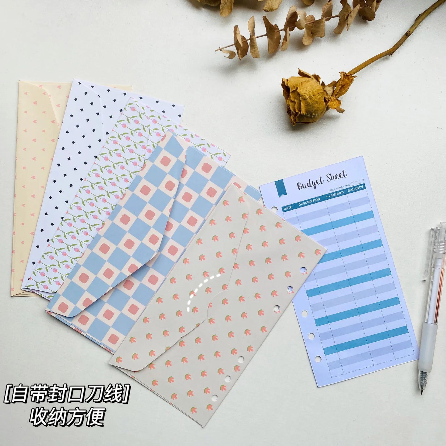 A6 Budget Planner Binder Set