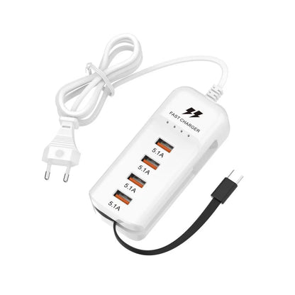 66W Multi-Port USB-C Fast Charger