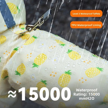Waterproof Dog Hooded Raincoat with Reflective Design