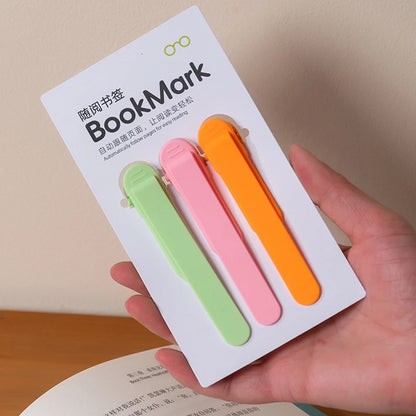Silicone Page-Marker Bookmarks Set