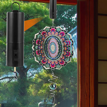 Battery-Powered Wind Spinner Motor