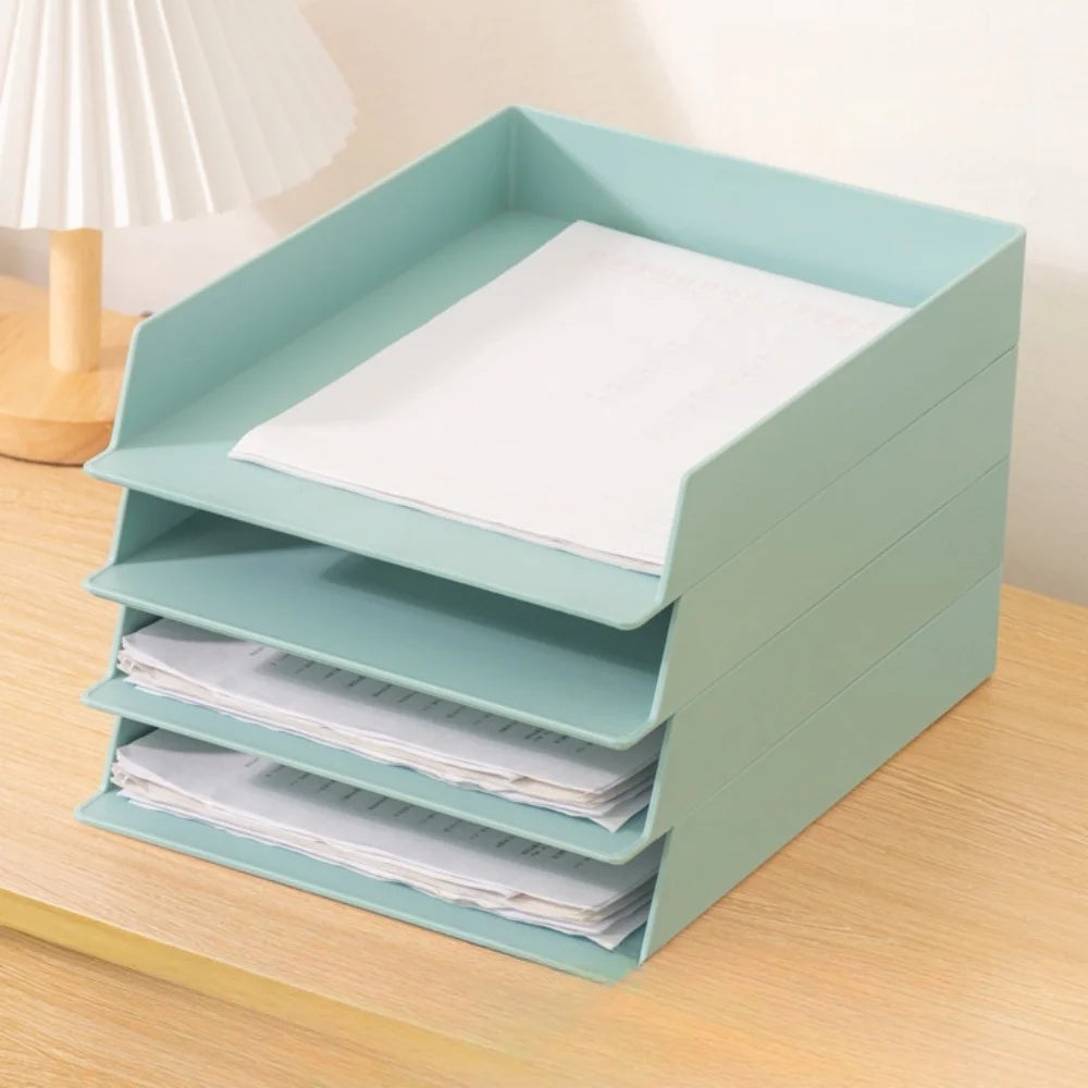 Desktop File Organizer Tray