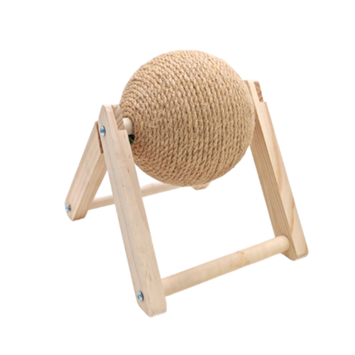 Interactive Sisal Cat Scratching Board with Spinning Ball