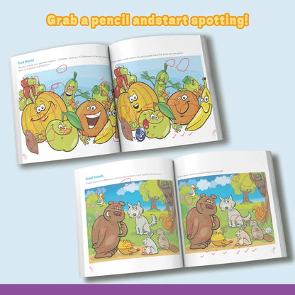 Spot the Difference Puzzle Books for Kids – 8 Book Set