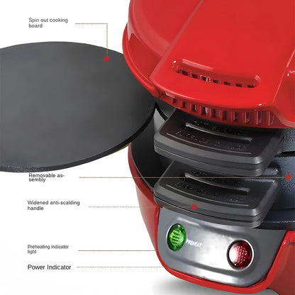 3-in-1 Sandwich, Burger & Egg Breakfast Machine
