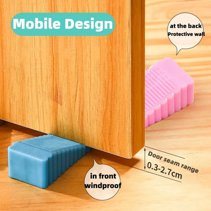 Silicone Wedge Door Stop