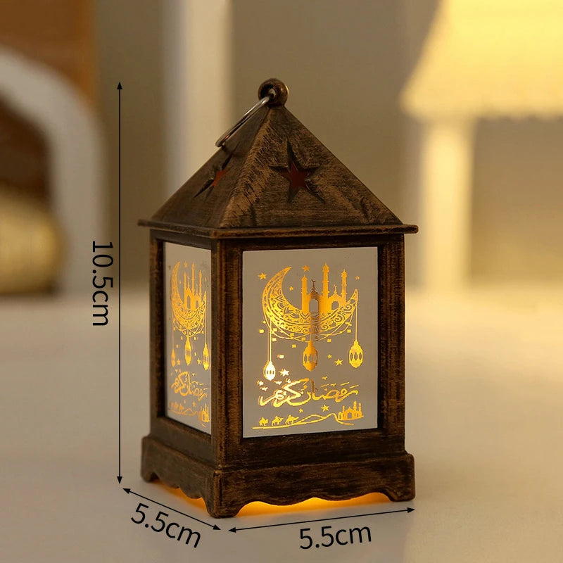 Ramadan Eid Decorative Candle Lamp
