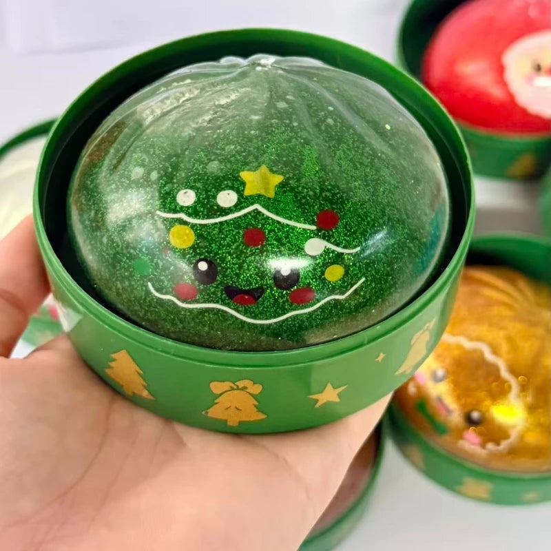 Christmas Dumpling Squishy Surprise Toy