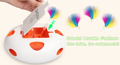 Interactive Whack-A-Mole Cat Toy