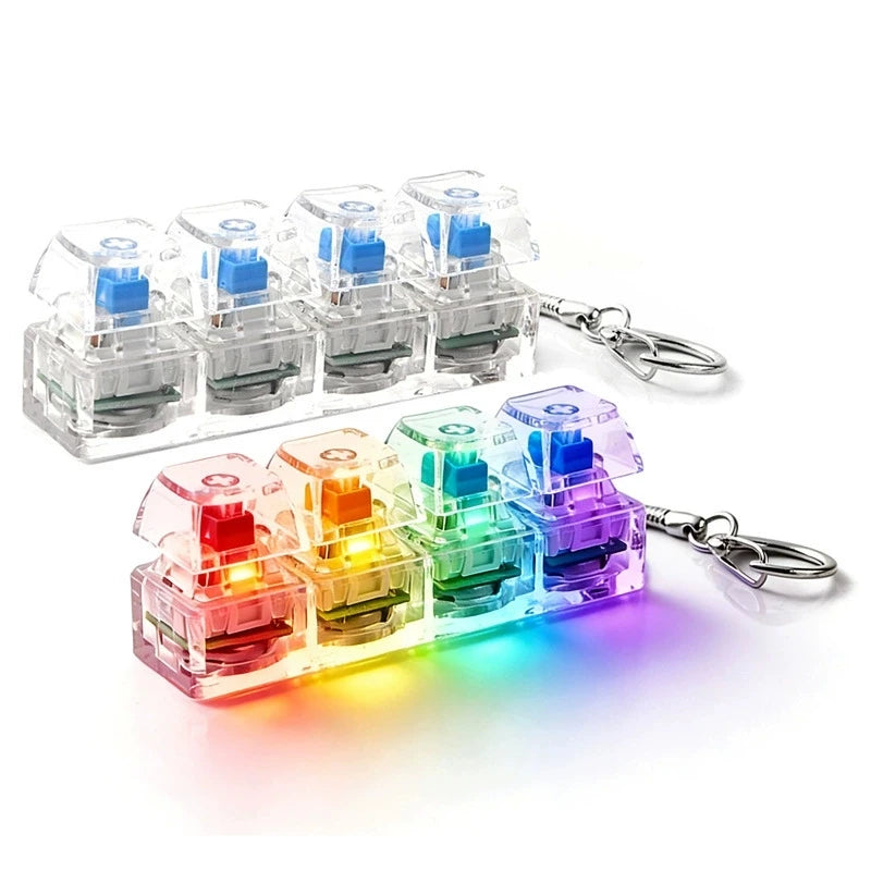 Mechanical Keyboard Clicker Keychain