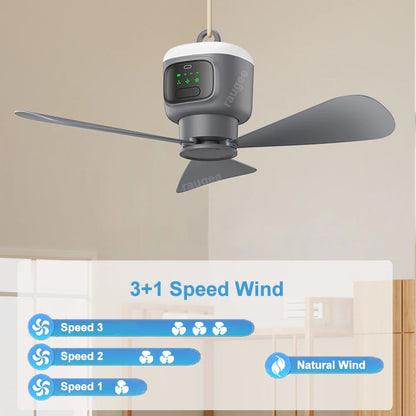 Rechargeable Camping Ceiling Fan