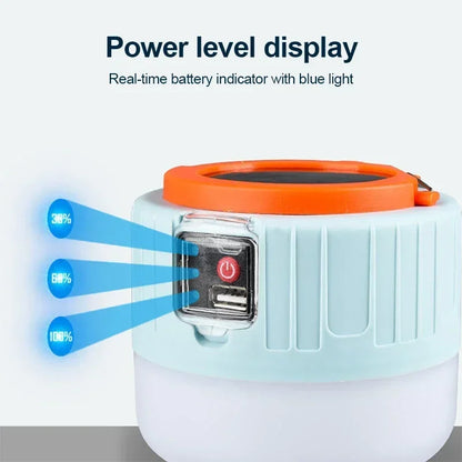 Solar Rechargeable Camping Lantern