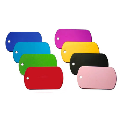 Personalized Aluminum Dog Tags – Custom Pet ID Tags