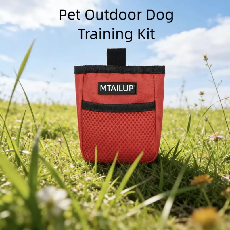 Dog Training Treat Pouch with Waist Clip