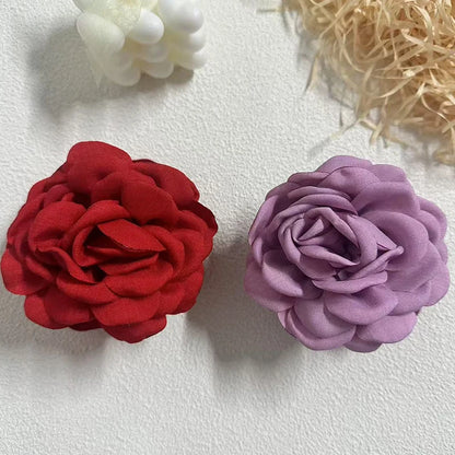 Rose Flower Hair Clip for Women