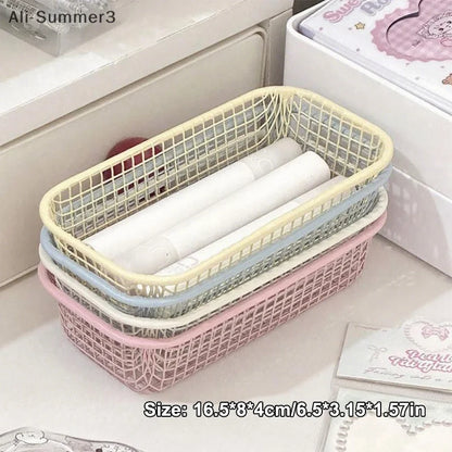 Metal Wire Desktop Storage Basket