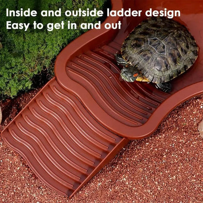 Reptile Bathing Pool with Ramp